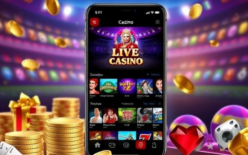 Live casino app featured image